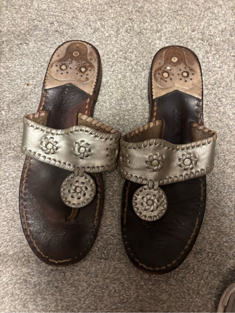 Jack Rogers classic Gold Women’s Sandals